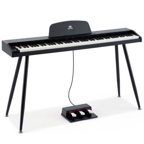 Mustar tasten digital piano - 88,