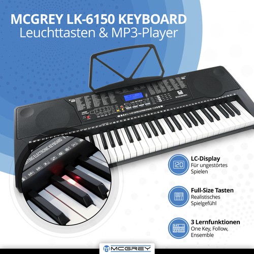 Leucht tasten keyboard - 61,