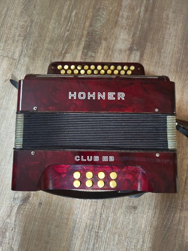 Hohner club harmonika - 3, b