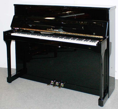Klavier seiler 116 schwarz - klavier,