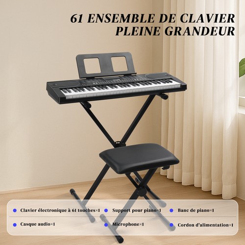 Glarry tasten digitalpiano - 61,