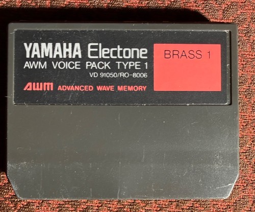 Yamaha electone awm voice pack - awm,
