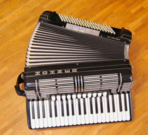 Hohner pianoakkordeon 120 bass - pianoakkordeon,